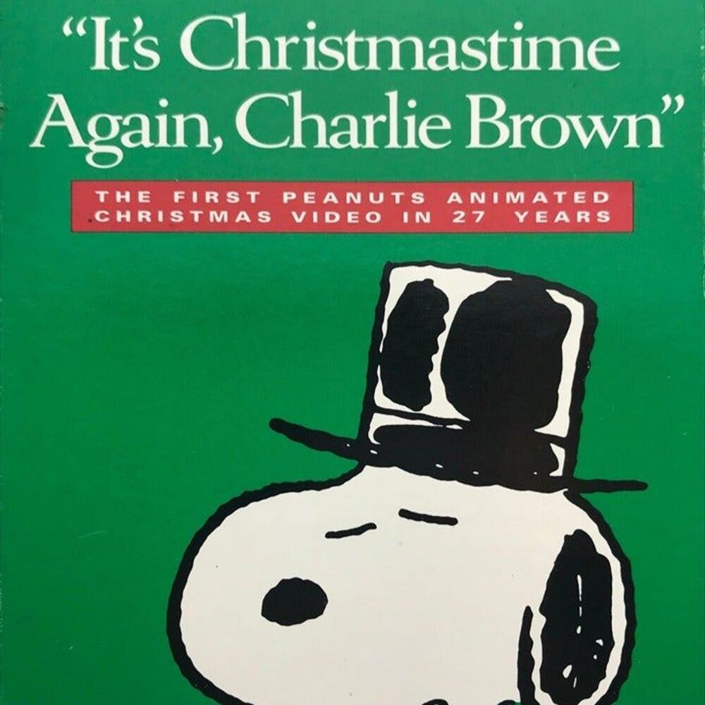 It’s Christmastime Again Charlie Brown VHS Shell oil promo